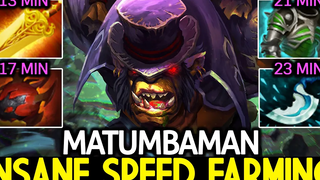 MATUMBAMAN นักเล่นแร่แปรธาตุ Top Pro Carry Insane Speed Farming Dota 2