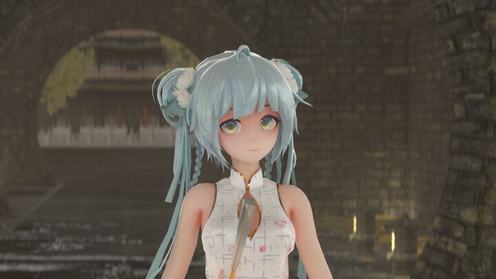 【MMD】初音 寄明月【布料EEVEE】