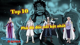 Top 10 phó đô đốc nổi bật nhất từng xuất hiện