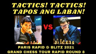 BEAUTIFUL TATICS! FINISH NA! Paris Rapid and Blitz Wesley So vs Maxime Vachier-Lagrave Rapid Round 8