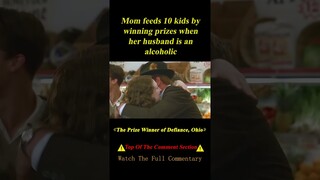Mom Feeds 10 Kids by Winning Prizes When Her Husband Is an Alcoholic #shorts 1/3