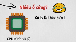 Thông não về Chip xử lý CPU cho người mù công nghệ #doisong