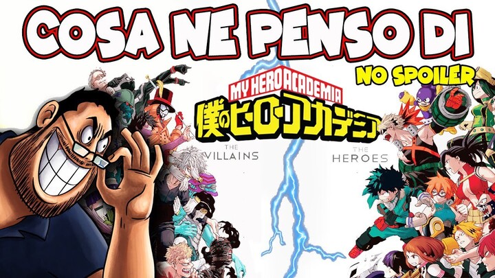 MY HERO ACADEMIA: COM'E' DAVVERO IL MANGA DI HORIKOSHI? (no spoiler)