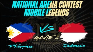 Road to M4: PHILIPPINES VS. INDONESIA | National Arena Contest MLBB