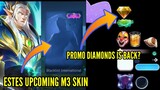 Blacklist International Estes M3 Skin | Promo Diamonds Is BACK AGAIN?😍 | Upcoming Events | MLBB