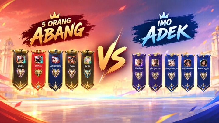 5 abang” an melawan imo poke siapakah di bantai ?