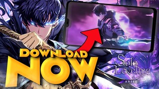 HOW TO PRE-DOWNLOAD SOLO LEVELING ARISE!!!! (countdown!)