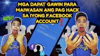 DAPAT ALAMIN MO ITO PARA MAIIWASAN MA HACK ANG FB MO.