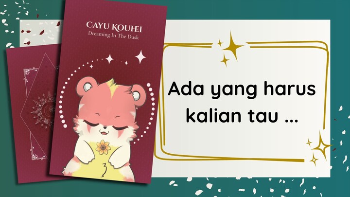 Kamera mendadak nyamber. Jadi gini...