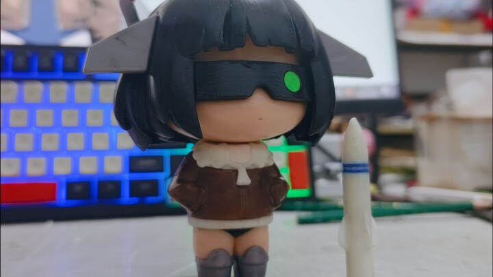 The J-10 girl finally has a model! ! First review