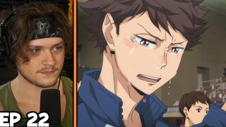 Oikawa's Sad Backstory || Haikyuu Episode 22 Reaction