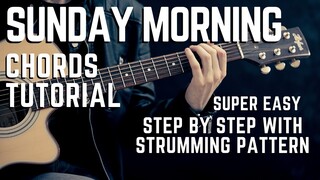 How to Play Maroon 5 - Sunday Morning Complete Guitar Chords Tutorial + Lesson