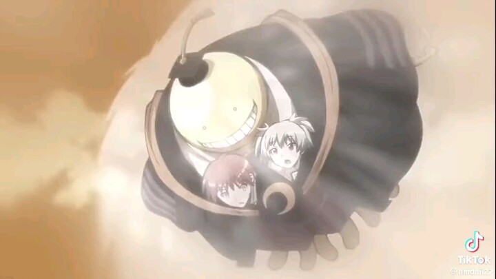 NAGISA:sayonara koro sensei😭 langsung auto mewek