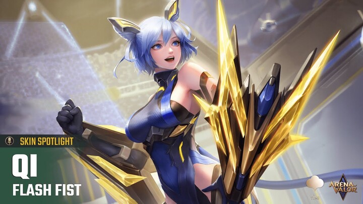 Skin Spotlight | Flash Fist Qi | Arena of Valor - TiMi