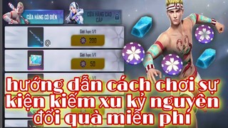 Free Fire| Hướng Dẫn Cách Chơi Sự Kiện NEW AGE Kiếm Huy Hiệu Xu Kỷ Nguyên Đổi Quà Miễn Phí