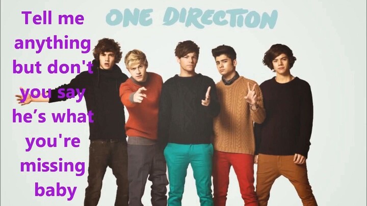 One Direction Tell Me a Lie Lyrics Video (sped up + reverb)