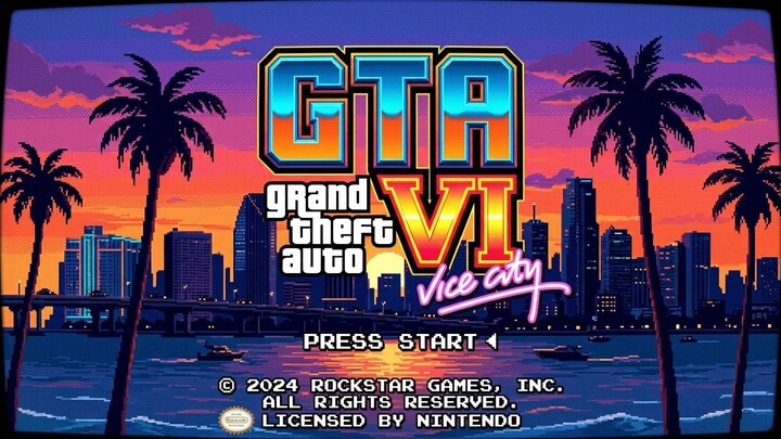 E SE GTA VI TIVESSE UMA VERSÃO DE SUPER NINTENDO?