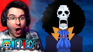 BROOK THE SKELETON?! | One Piece Episode 337 REACTION | Anime Reaction