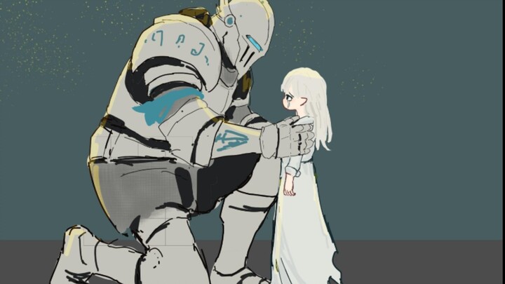 White Knight and Little Girl