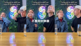 不要同时睁眼挑战‼️🤣🤣