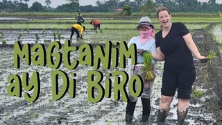 My American WIFE became a Farmer for a Day in the PHILIPPINES