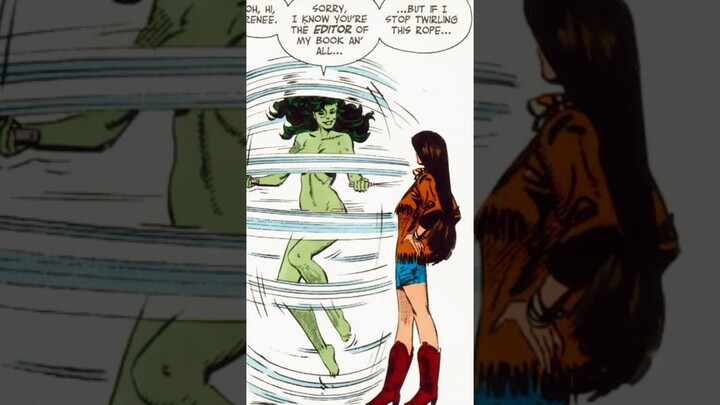 When She-Hulk Was Jumping Rope “Exposed”