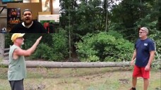 Psycho Dad Pulls Down a Tree Joe Bump's Reaction