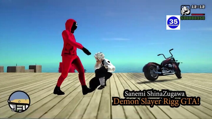 Demon Slayer (SANEMI) - Rigg GTA San Andreas!