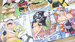【作画视频】假如草帽团成员未来当上船长有自己的海贼船会是怎样（part 1）| One Piece 海贼王