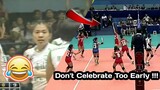 Don't Celebrate too Early Moments !! | Philippine Womens Volleyball
