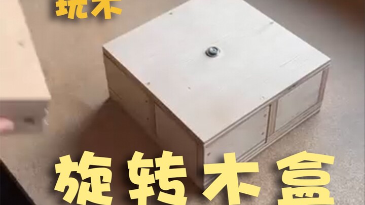 DIY Rotating Dried Fruit Storage Box