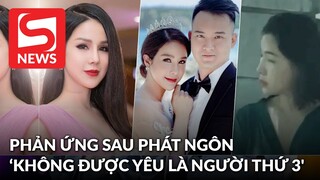 Diệp Lâm Anh phản ứng ra sao sau phát ngôn của Quỳnh Thư: 'Người không được yêu là người thứ 3'