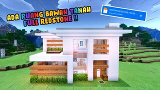 RUMAH FULL REDSTONE BAWAH TANAH | KEREN PARAH BRO - Map Showcase Minecraft #4