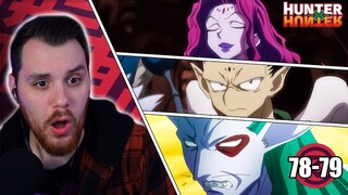 THIS IS BAD! - Hunter x Hunter Episode 78 and 79 REACTION + REVIEW