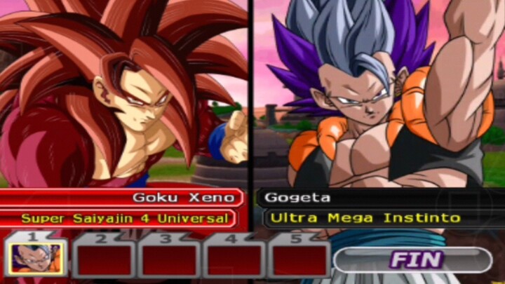 Dunia Bergetar gara² mereka berdua! Goku Xeno SSJ 4 universal lawan Gogeta Ultra Mega Instinc😨