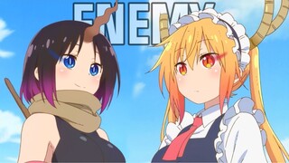 Kobayashi-san Chi no Maidragon 2 || AMV || Enemy