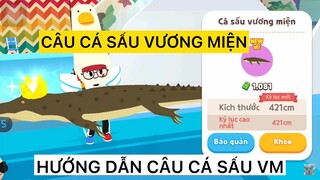 PLAY TOGETHER — THỬ THÁCH 1 NGÀY CÂU CÁ SẤU VƯƠNG MIỆN — CẬU ẤM TV