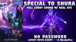 Hayabusa Special To Shura Skin Script No Password | Hayabusa 11.11 Skin Script | Mobile Legends