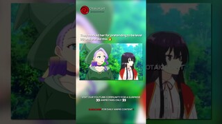 They mocked her for pretending to be level 99 and she did this 🔥 #anime #animeedits #shorts