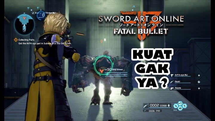 Sword Art Online: Fatal Bullet Indonesia Gameplay #9 - VS Dirty Scissor