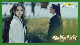 Zhang Ruoyun, Teresa Li & Vengo Gao Wrap Filming Sword Snow Stride 雪中悍刀行