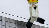 [Minecraft] A kid comes from the twentieth floor...