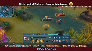 BIKIN NGAKAK!! MOMEN LUCU MOBILE LEGEND KOMPILASI ❗