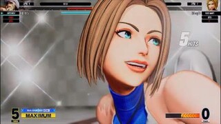 KOF15　ブルーマリー　キラキラのダイナマイトスイング