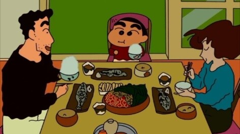 [Suntingan]Kumpulan Makanan Lezat di Crayon Sinchan