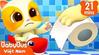 An toàn khi đi vệ sinh | Bài học an toàn | Nhạc thiếu nhi vui nhộn | Super JoJo