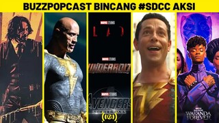 #Reaction John Wick 4 | Black Adam | Shazam 2 | The Multiverse Saga | #SDCC2022 Edisi Aksi