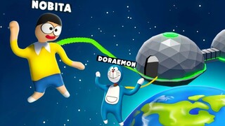 Doraemon And Nobita Got Stuck In SPACE !!