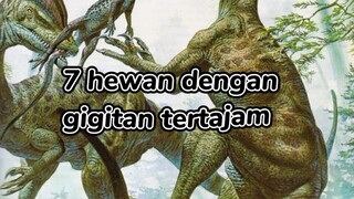 7 hewan dengan gigitan tajam