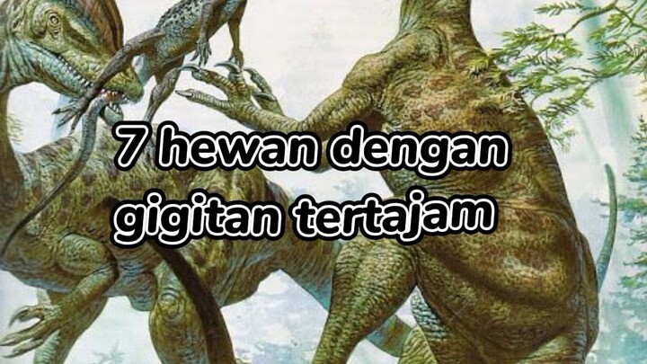 7 hewan dengan gigitan tajam